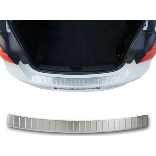 Bmw 1 Series F20 Chrome Rear Bumper Sill Stainless Steel (2011-)