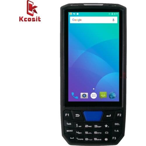 Original Kcosit T80 QR Barcode Scanner Reader Android 7.0 PDA Data Collector 4G Wireless Rugged Handheld Terminal Waterproof NFC