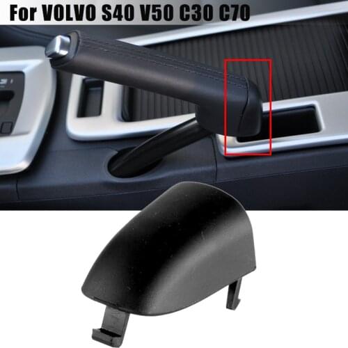 Car Handbrake Handle Lever Cap 31329236 for VOLVO S40 V50 2004-2012 for VOLVO C30 C70 2006-2013 ABS Handbrake Side Cover