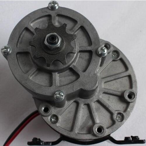 24V350W DC speed reducer motor tricycle modified electric bicycle modification