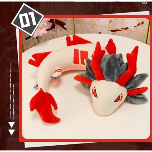 Cosmile Game Arknights Soft Plush Stuffed U-shape Neck Pillow Cosplay Props Cushion Sleep Support