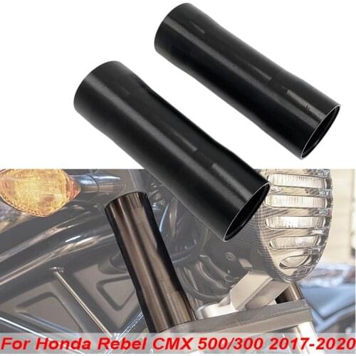 For Honda Rebel CMX 300 500 CMX300 CMX500 2017-2020 Motorcycle Front Fork Boot Tube Slider Cover Pipe Protector Moto Accessories