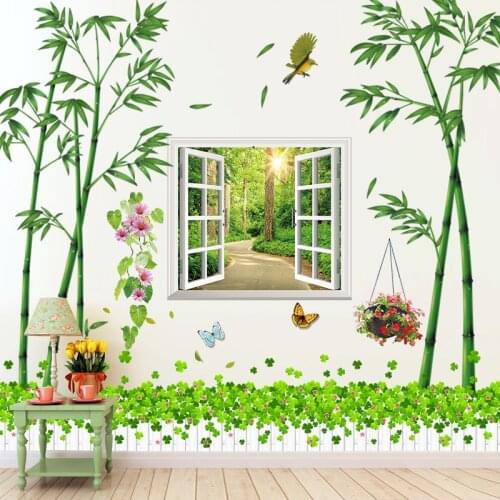 Chinese style wallpaper wallpaper self-adhesive wall stickers TV background decoration living room bedroom bedside