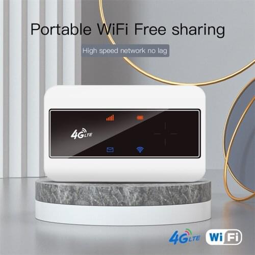 4G Wifi Router 150Mbps Outdoor Mini LTE FDD TDD Wireless Mifi Booster Portable Pocket Wi Fi Mobile Car Modem 4g Wifi Sim Card