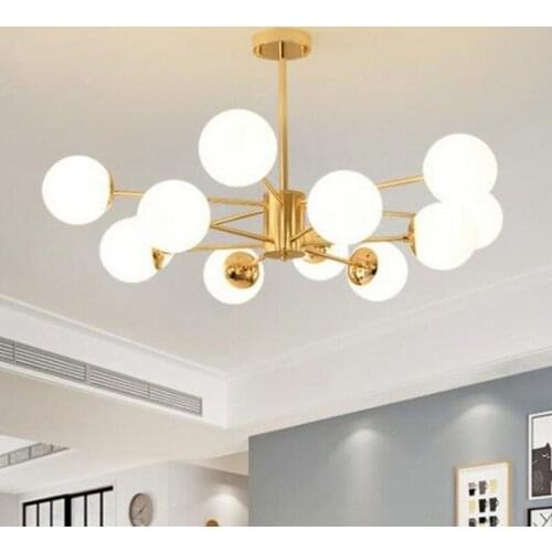 Modern LED Chandelier Living Room Decor Lamp Kitchen Lighting Lamp Fixtures Room Decor Lights Restaurant Hanging Chandelier