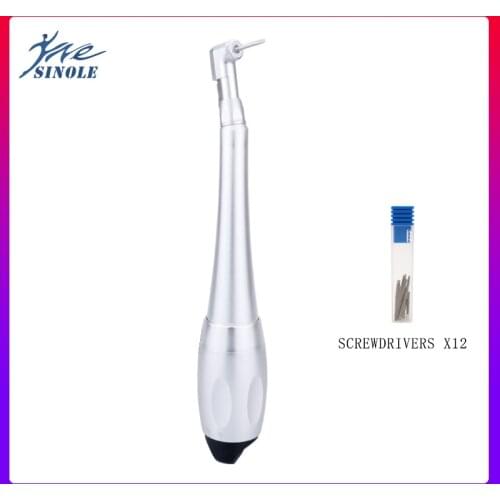 Dentist tools torque wrench handpiece ratchet dental implant latch head handpiece Adjustable Universal Wrench 5N-35N Drivers