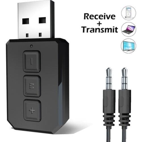 USB Bluetooth Transmitter Receiver Wireless Audio Adapter USB Bluetooth Transmitter Receiver for TV PC Speaker