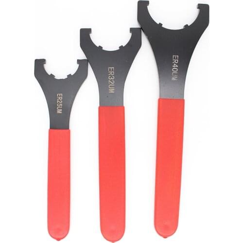 1pc Discount ER40 UM Type ER Collet Chuck Nut Wrench CNC Milling Tool Lathe Tools ER Spanner Wrench