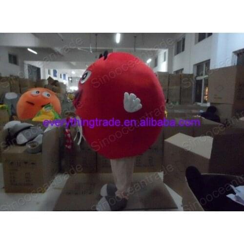 Hot sale Cute Cartoon Character Adult cute MMS Mascot Costume Fancy Dress Halloween party costume