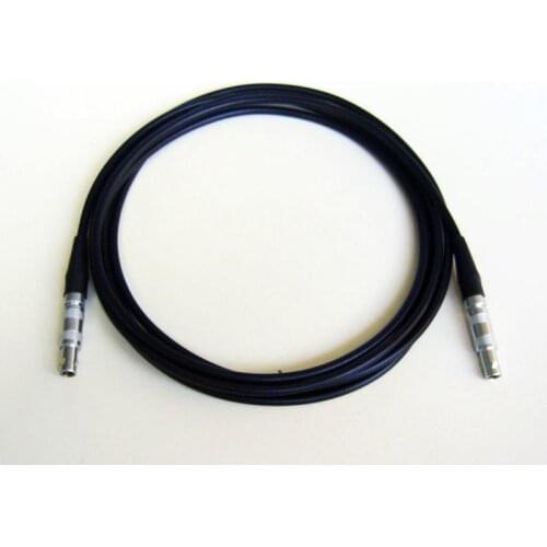Cable for flaw detector, Equality LEMO 00 to LEMO 00 Krautkramer C5-C5