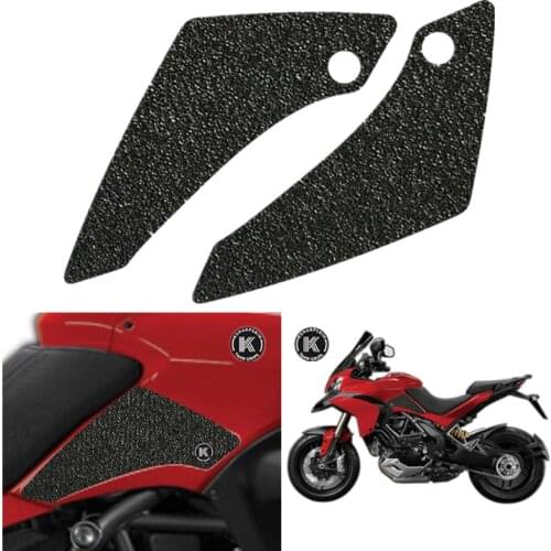 For DUCATI MULTISTRADA 2010-2014 Motorcycle Tank Pad Gas Stickers Traction Pads Fuel Grips Side Knee Protectors Decal Sticker