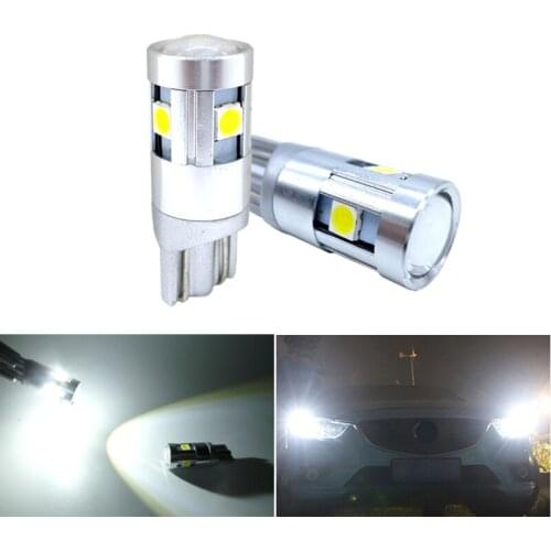 2x W5W T10 LED Canbus Light Bulbs Car Clearance Parking Lights For Nissan Qashqai Almera Juke Tiida X-Trail Note J11
