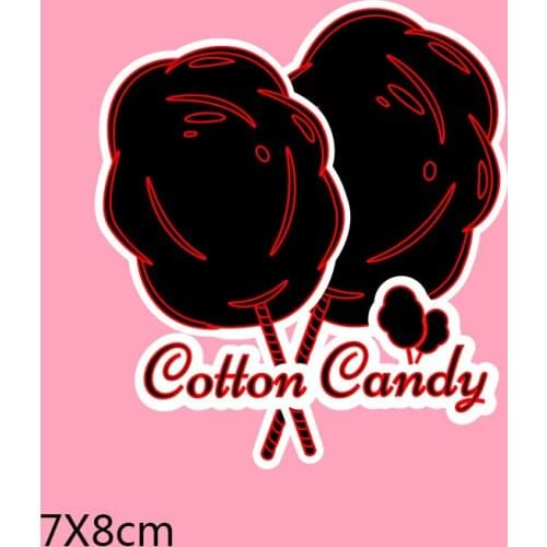 Metal Cutting Dies COTTON CANDY New for decor card DIY Scrapbooking stencil Paper Album template Dies 70*80mm