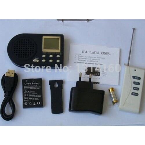 MODEL CP-360B Hunting Mp3 Bird Caller Sound Player With Remote Control