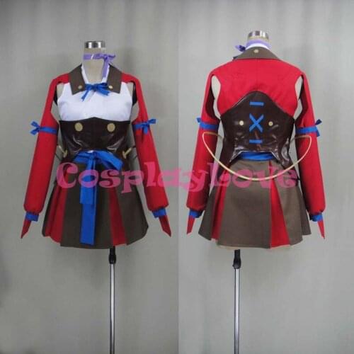 Newest Custom Made High Quality Kabaneri of the Iron Fortress Mumei Cosplay Costume For Christmas Halloween