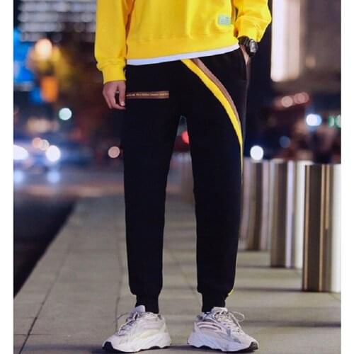 Sport Pants Mens Winter Cashmere Velvet Thicken Pant Warm Trousers Mens Elastic Waist Trousers