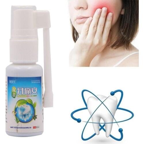 20ml Bacteriostasis Toothache Spray Remove Periodontitis Relief Teeth Worms Cavities Pain Oral Tooth Dental Cleaning Care Tools