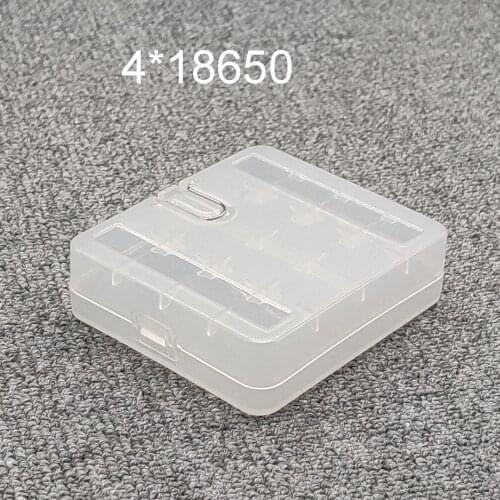 New 18650 Battery Storage Box 18650 Case Holder For 4 x 18650 Battery Storage Case