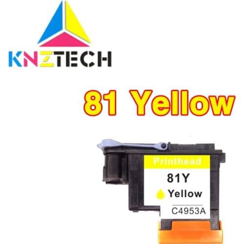 1pcs Yellow C4953A for81 replacement print head for Designjet 5000 5000ps 5500 5500ps