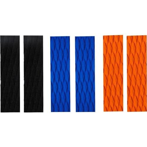 2Pcs EVA Anti-skid Tail Pad Traction Pad Bar Deck Grip Surfing Surfboard