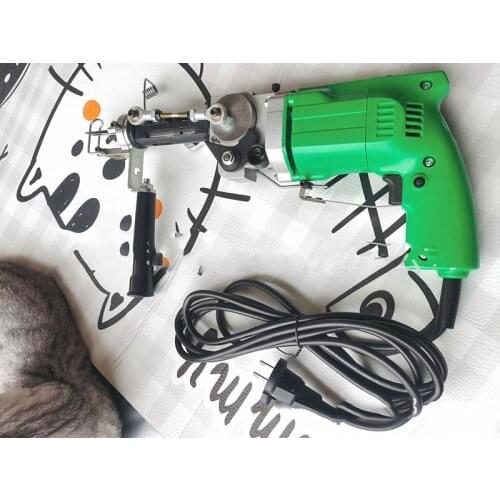 220V/110V/240W Portable Electric Carpet Tufting Machine Diy Velvet Plush Carpet Weaving Gun Cutting Pile Loop Pile Dual-Use Tool