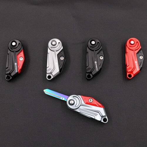 250sr Folding Key Embryo Refitting Accessories Suitable for 150nk400nk Personalized Decorative Key Cover Metal