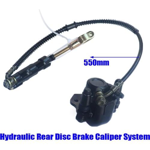 Brand New Motorcycle Hydraulic Rear Disc Brake Caliper System For 110cc 125cc Pit Quad Dirt Bike ATV