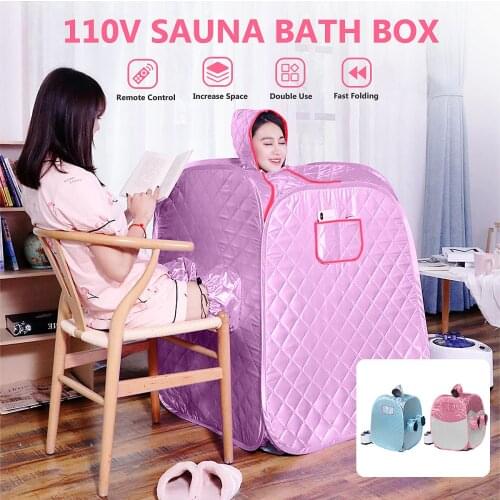 2 Person 2.6L Home Portable Spa kits Bath Indoor Loss Weight Relaxation Steam Pot Sauna Foldable Tent Sauna Accessories