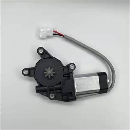 Source manufacturers supply car window regulator 12V 24V motor 4 holes 8 gear window motor Mabuqi motor