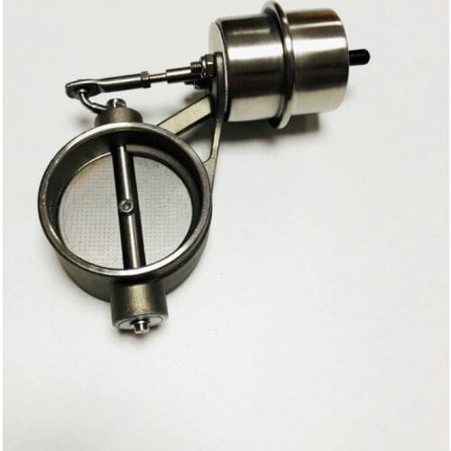 High Quality 304 Stainless Steel Exhaust Control cutout Valve Set With Vacuum Actuator Closed Style