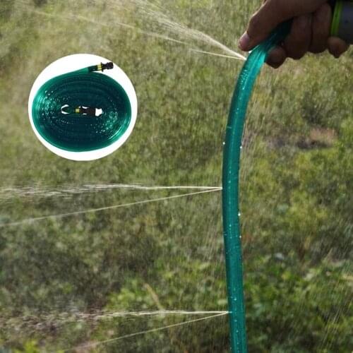 Micro Irrigation Drip Tape 2.5/5/7.5/15/20/30M Garden Lawn Permeable Water Pipe Atomization Cooling Agricultural PE Hose