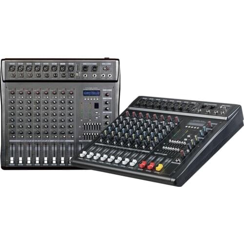 Mixing console recorder 48 V phantom power monitor AUX effect path 6-16 channel audio mixer USB 99 DSP effects PMX