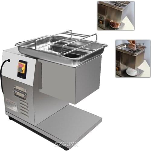 Desktop automatic meat slicer, commercial meat slicer, household electric meat slicer, stainless steel meat slicer