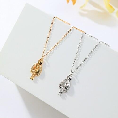 Harong Endocrine Organ Necklaces Stainless Steel Chain Thyroid Pendant Trendy Jewelry Anatomy Medical Charm Necklace Women Gift