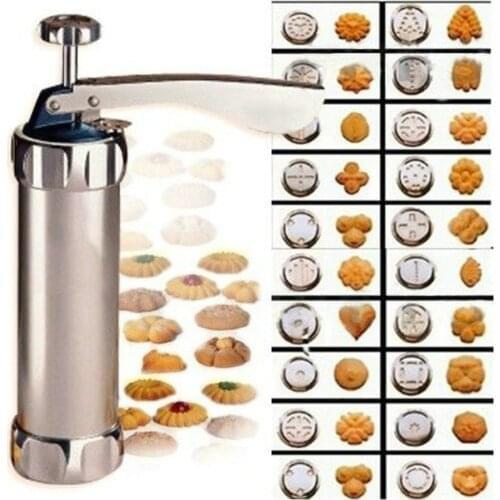 DIY cookie gun portable cookie molds 20pcs die household mini cookies machine biscuit maker cookie maker