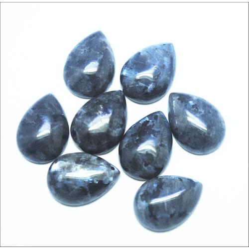 12pcs Top selling Chinese Labradorite stone Cabochons Natural Colors 10x14mm 13x18mm 18x25mm Womens bracelets making Dropwater