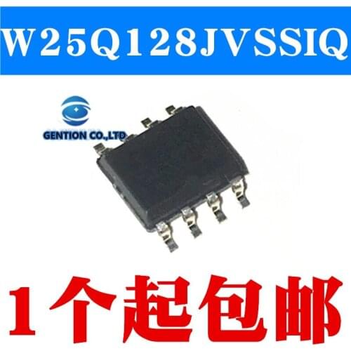 5PCS W25Q128JVSIQ W25Q128JVSSIQ W25Q128JVSQ generation W25Q128FVSSIG SOP8 in stock 100% new and original