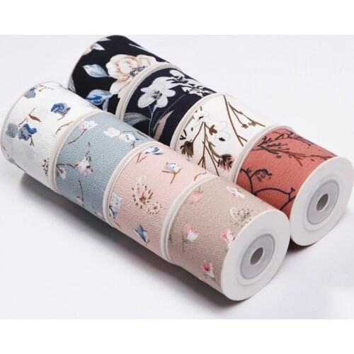 5 yards Dandelion Printed Ribbon Diy Bow Headwear Materials Cake Gift Box Flowers Packaging Hat Sewing Decoration Accessories