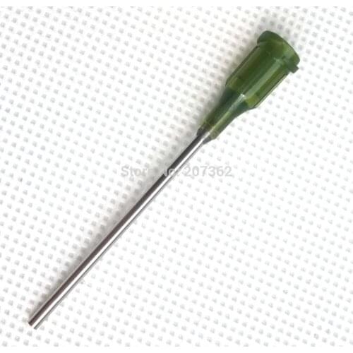 50pk 14gauge 11/2-inch Blunt Needle Dispense Tip ,Glue Dispensing Needle