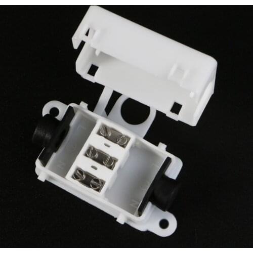 9A 250V AC 3 Pin IP44 Waterproof Electrical Cable Wire Connector Junction Box