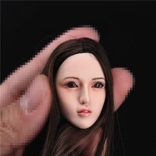 Custom WONDERY Lover Series 001 Luna 2.0 Head Sculpt 1/6 Fit Phicen Kumik Female for 12" Action Figure Toy soldier model