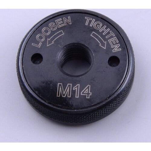 M14 Plate Clamp Nut Chuck Flange Locking Release for Angle Grinder Cutting Machine 1200 W of 11000 rpm High Strength