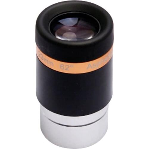 Free Shipping Celestron 1.25" Wide Angle 62 Degree Lens 23mm for Astronomy Telescope HD Aspheric Eyepiece Fully Coated