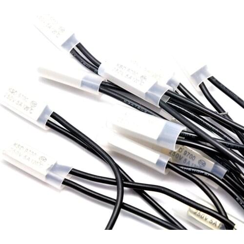 Thermostat KSD9700 120 degree Normally closed Thermal Protector/Temperature Controller 5A/250V(10PCS)