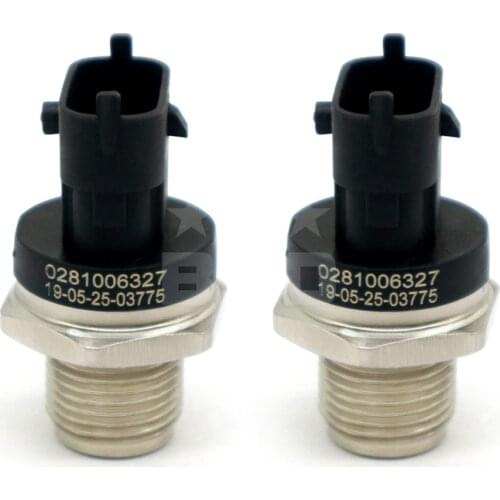 Fuel Rail Control Valve Pressure Sensor OEM Part 0281006327 Application For Dodge Cummins Diesel 6.7L (07-12) 4Pcs/Lot
