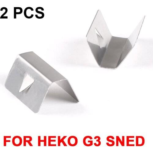 Wind / Rain Deflector Channel New Metal Retaining Clips For Heko G3 SNED Clip X8