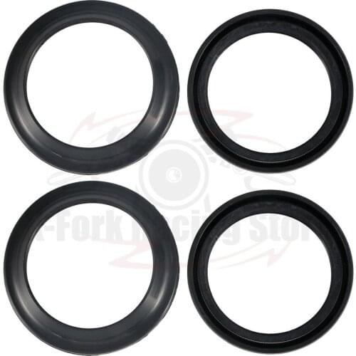 Fork Oil Sealsx2pcs & Dust Sealsx2pcs For Yamaha FJR1300 2006-2009 2007 2008