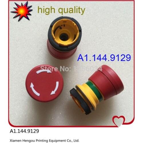 High quality CD102 spare parts emergency stop button A1.144.9129