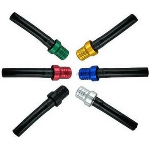 By DHL/Fedex 500pcs new Aluminum Motorcycle Gas Pit Dirt Bike Fuel Petrol Tank Cap Pipe Hose Valve Vent Breather Tube Pipe