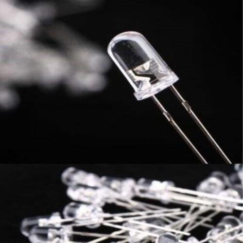 Transparent round LED diode F10 10mm 10pcs Water Clear Green/Yellow/Blue/White ligh emitting diode